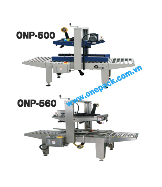 Máy đóng gói thùng carton bán tự động ONP-500. ONP-560